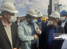 بازدید وزیر صمت از کارخانه فولاد شادگان