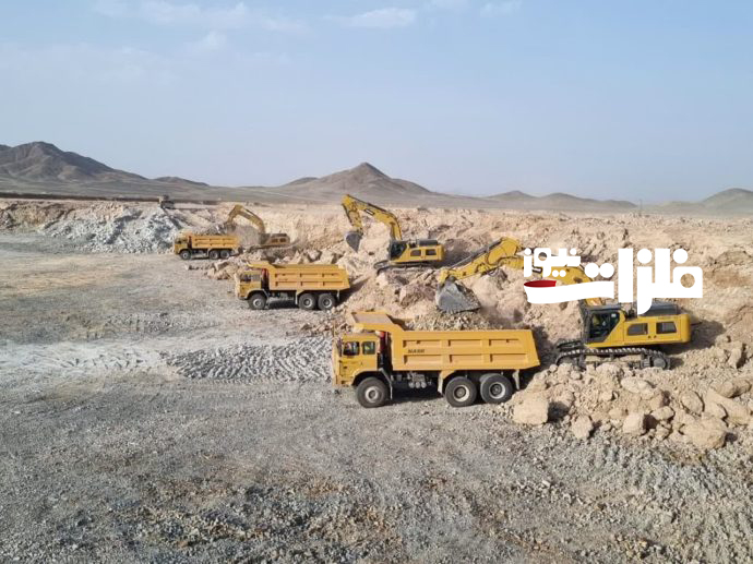 فعالیت شبانه‌روزی معدن‌کار باختر در معدن مس جانجا